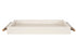 Roma White Shagreen Tray